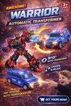 Warrior Auto Transformer Car – 360° Transforming Robot with Lights & Music