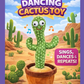Dancing & Talking Cactus Toy – Repeat Voice, Music & Fun Interactive Toy for Kids