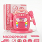 Fun Wireless Karaoke Microphone Star Party – Duet Mics, Bluetooth Speaker & Multicolor Lights for Kids