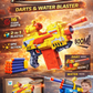 Firestorm 2-in-1 Blaster – Foam Dart Gun &amp; Water Shooter for Kids (16 Darts)