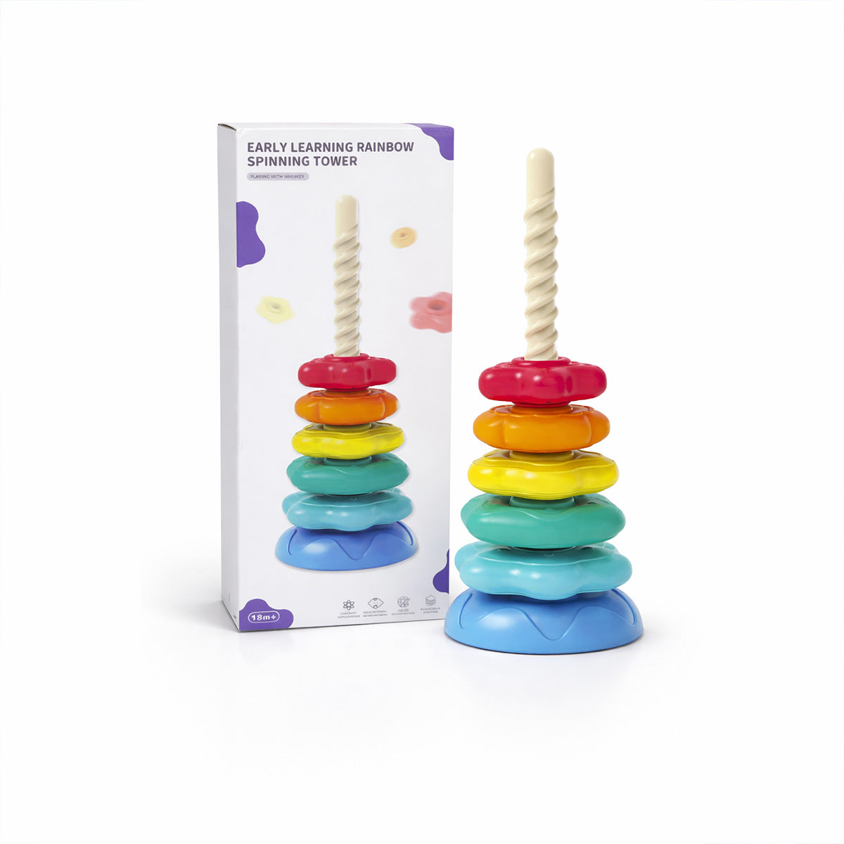 Rainbow Spinning Tower