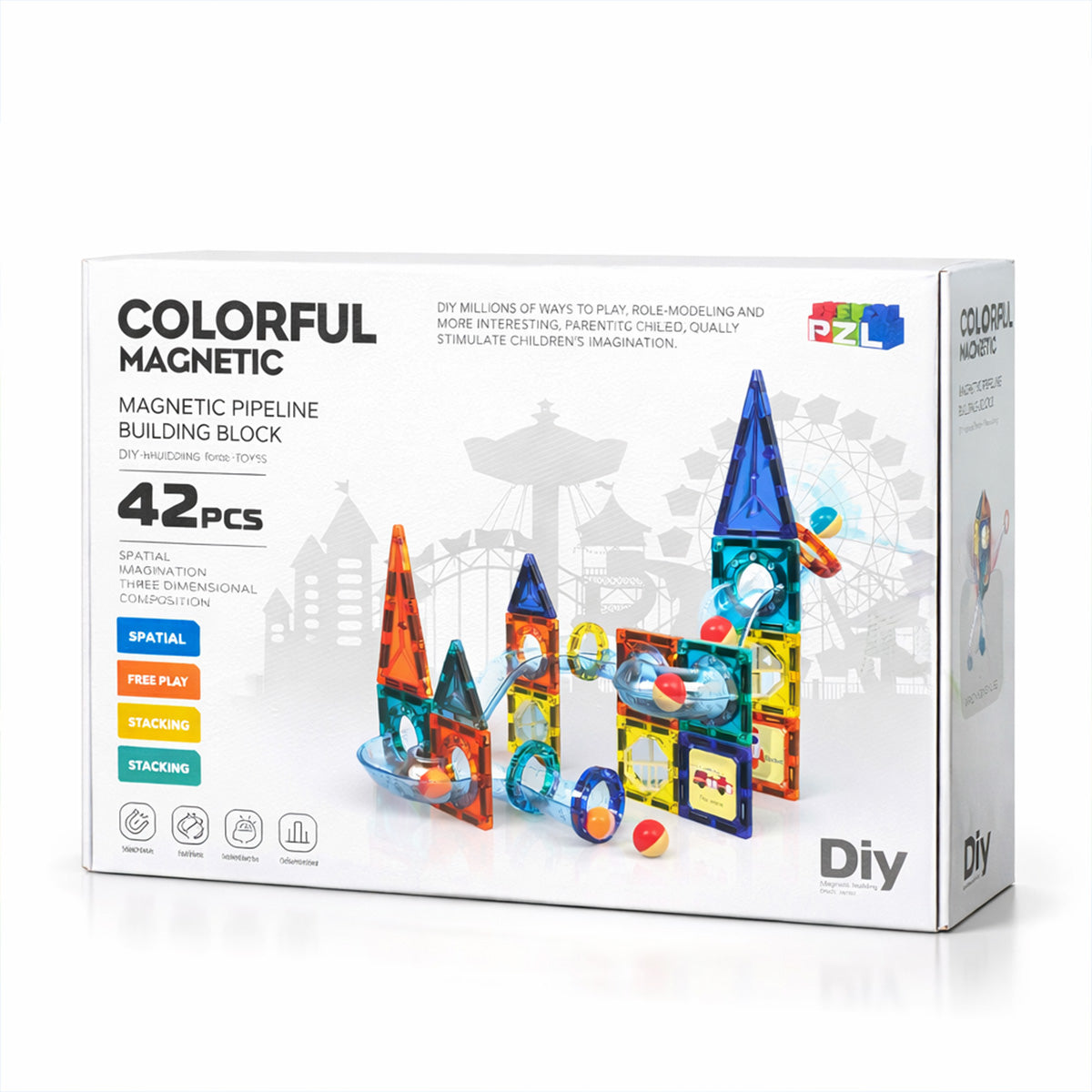 Colorful Magnetic Pipeline